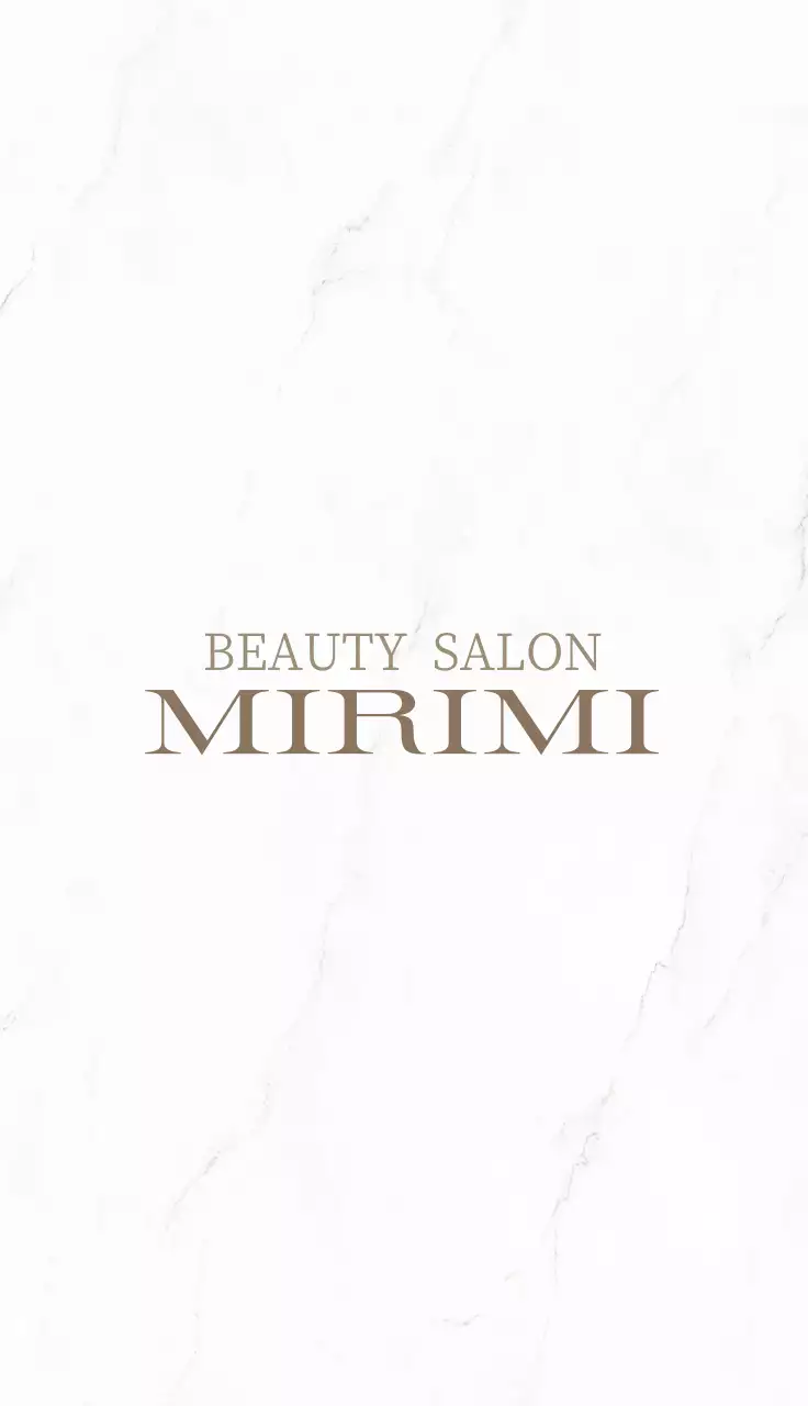 白 大理石模様 美容 名刺 シンプルおしゃれ