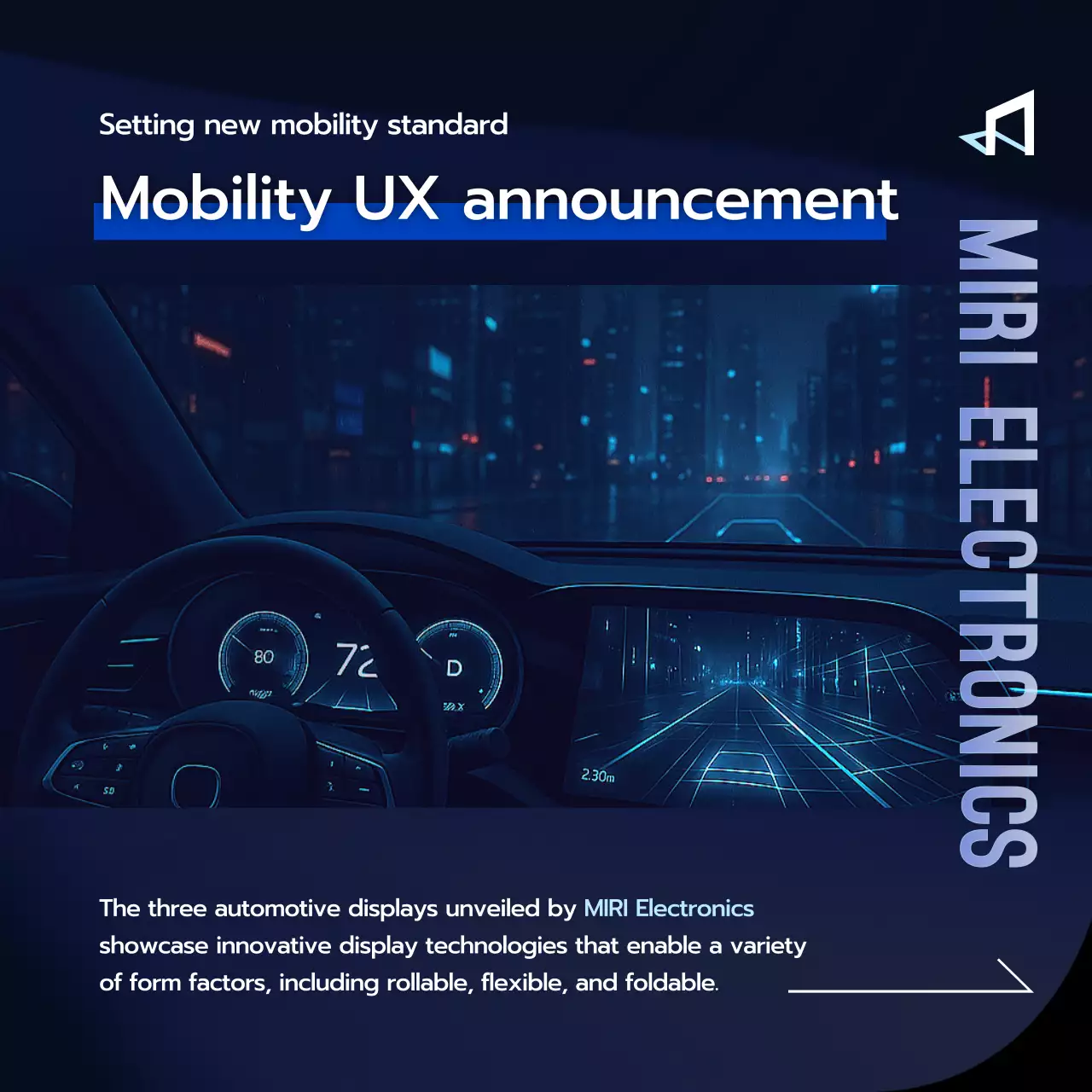 thông báo ô tô hiện đại màu xanh