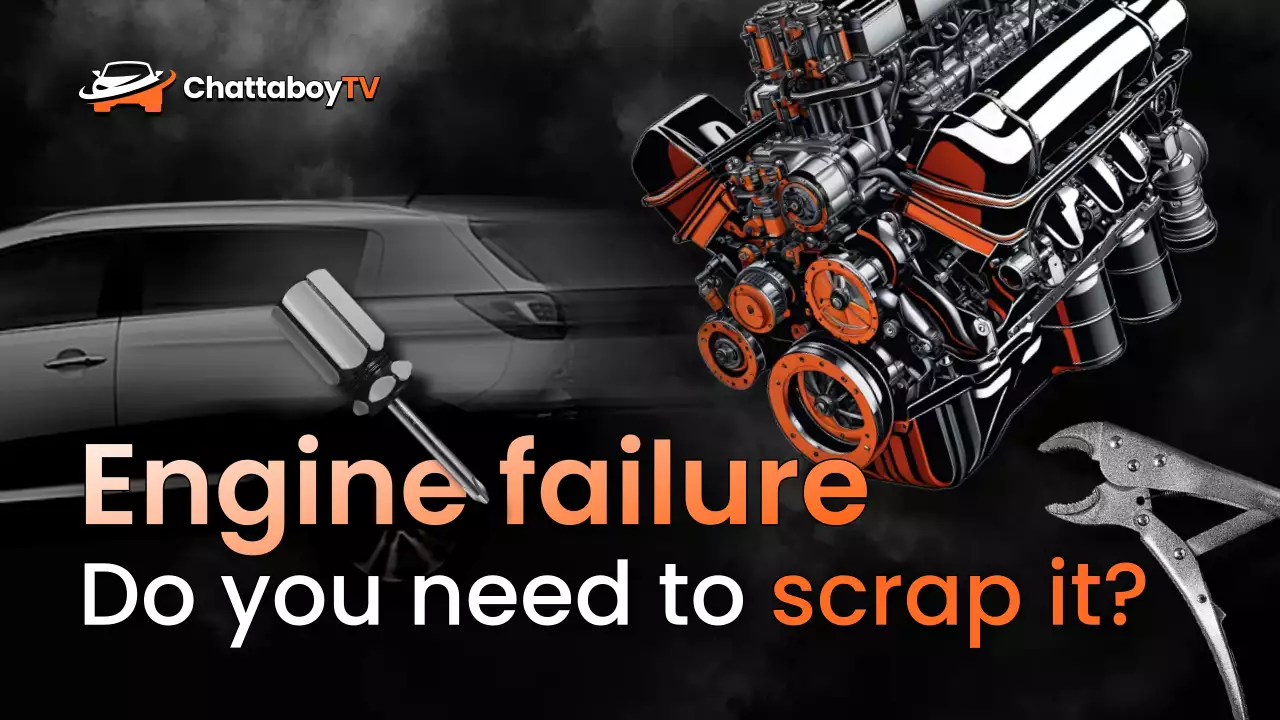 pengumuman mesin industri oranye