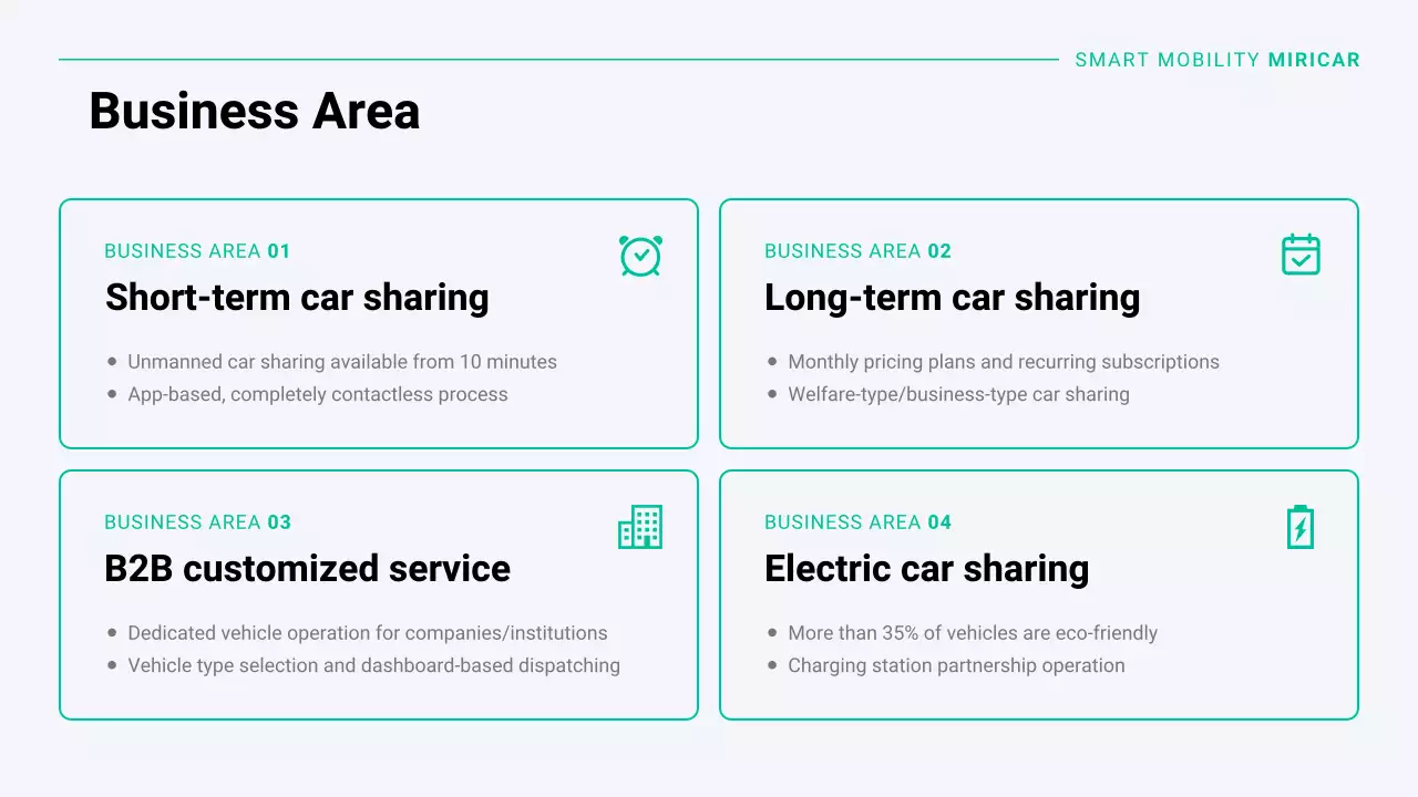 흰색 현대 모빌리티 광고
