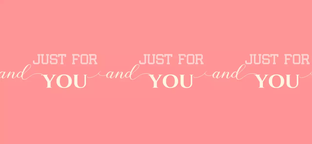 핑크 심플 메시지 문구