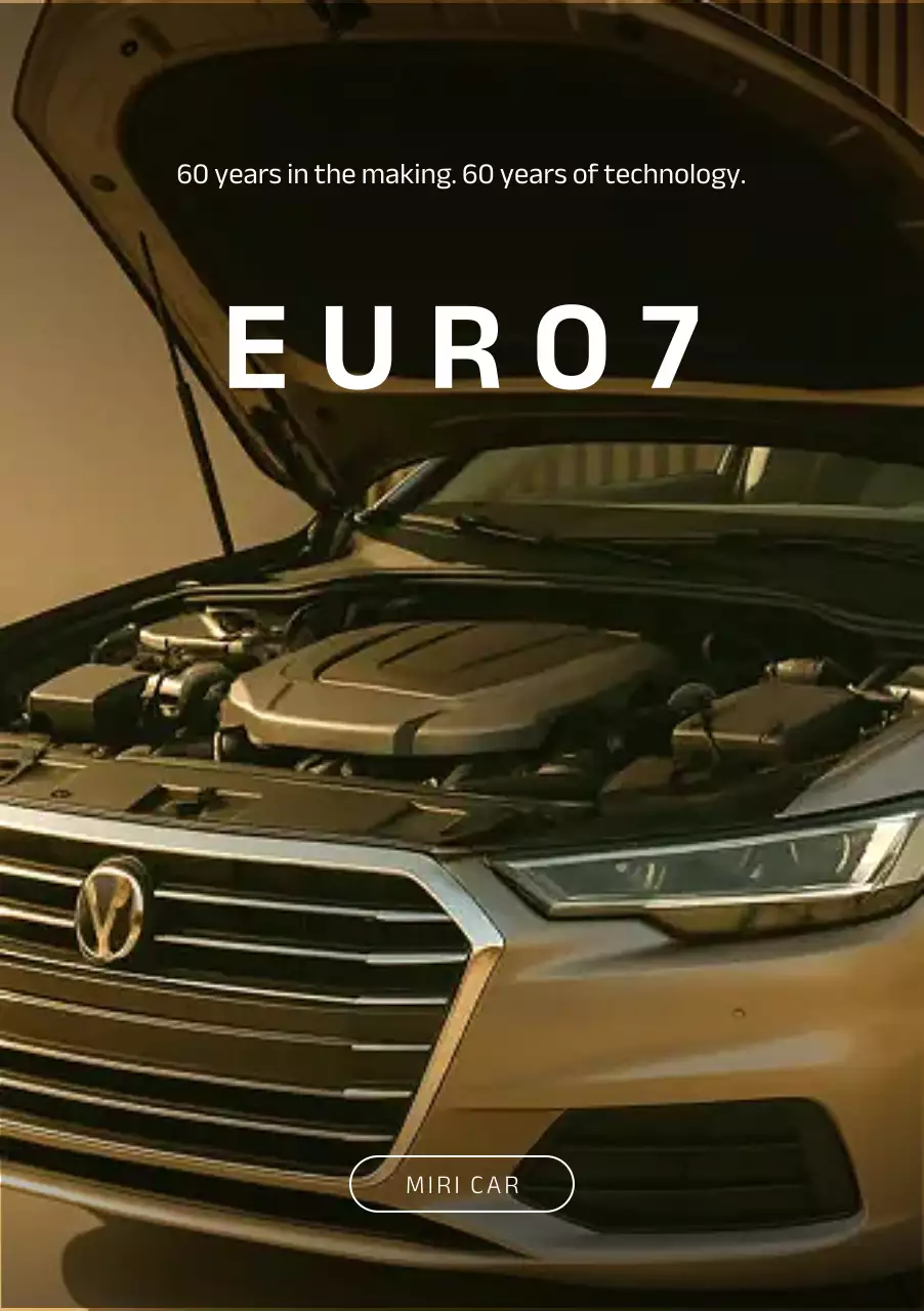 gold modern car advertisement