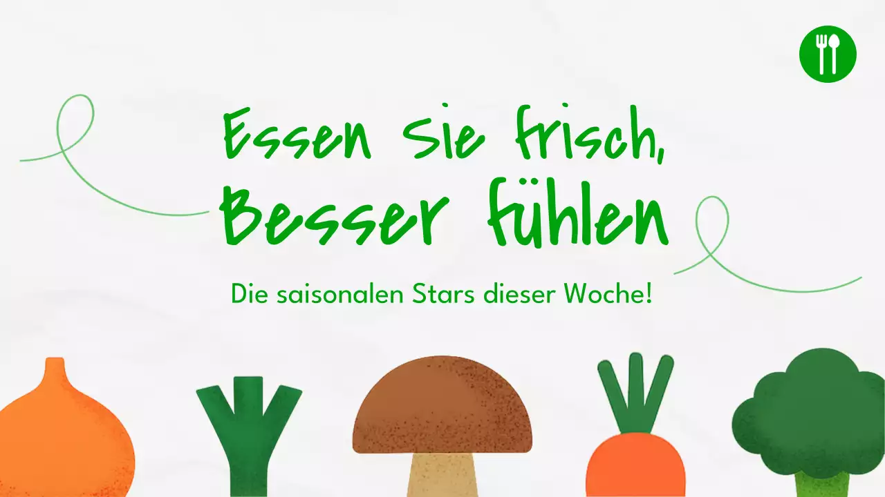 YouTube-Vorschaubild zur Werbung für grünes Minimal Food