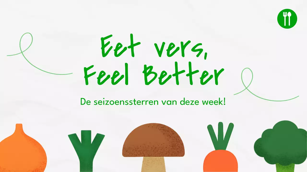 YouTube-miniatuur voor de promotie van groen en minimaal voedsel