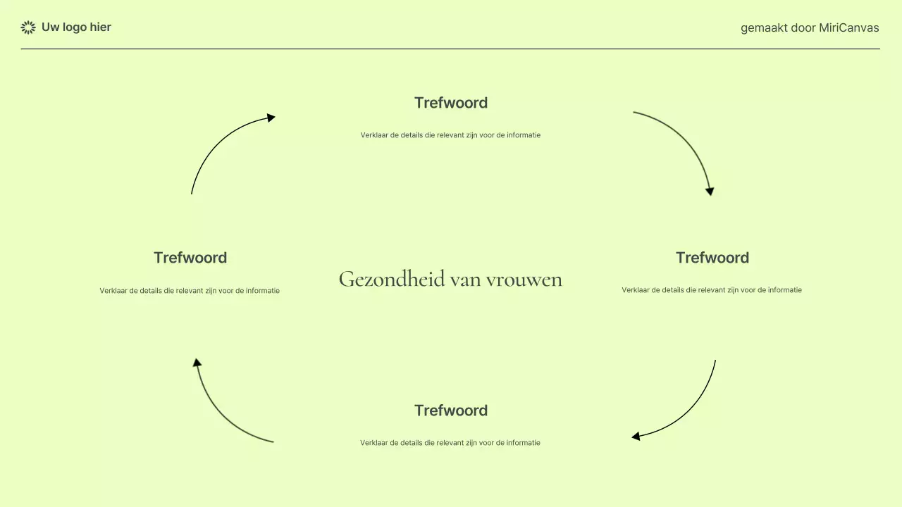 Pastel Modern Women's Health Information Presentatie