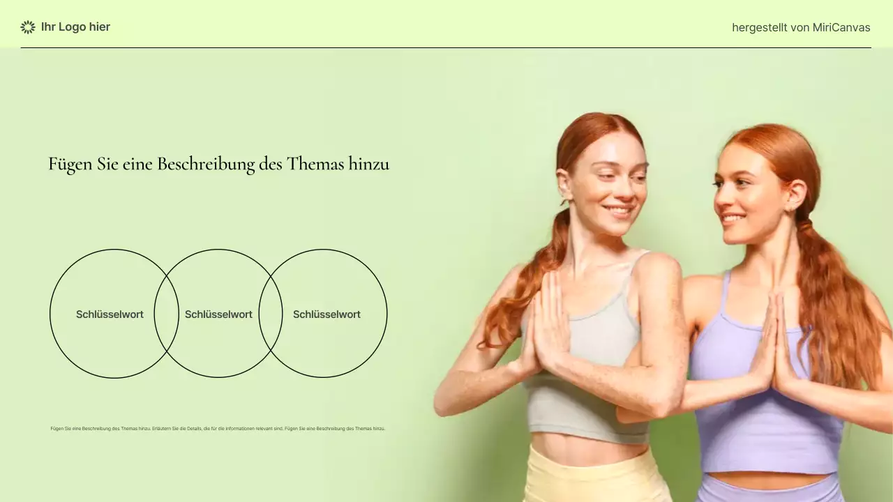 Pastellfarbene Präsentation moderner Informationen zur Frauengesundheit