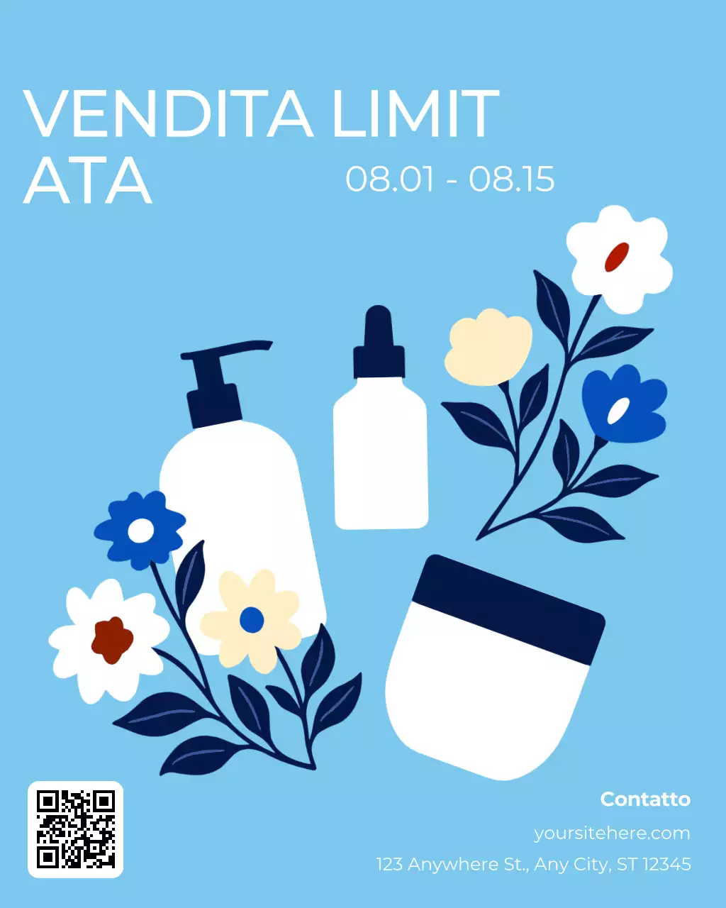 Post promozionale di Blue Modern Skincare