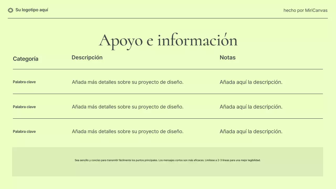 Presentación moderna de información sobre salud femenina en tonos pastel