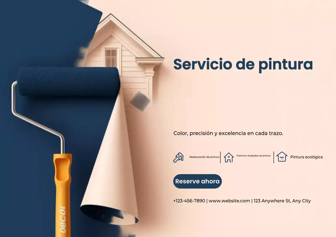 Póster del Servicio de Pintura Moderna de la Marina