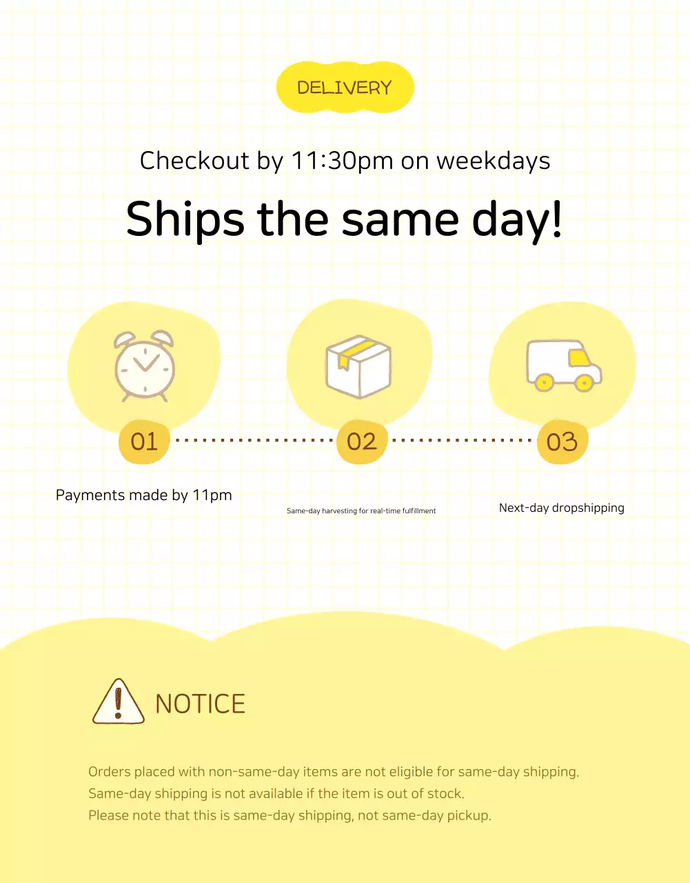 Yellow Simple Agricultural Products Detail Page