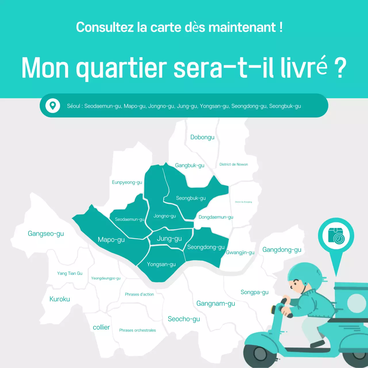 Guide du service de livraison Mint Modern