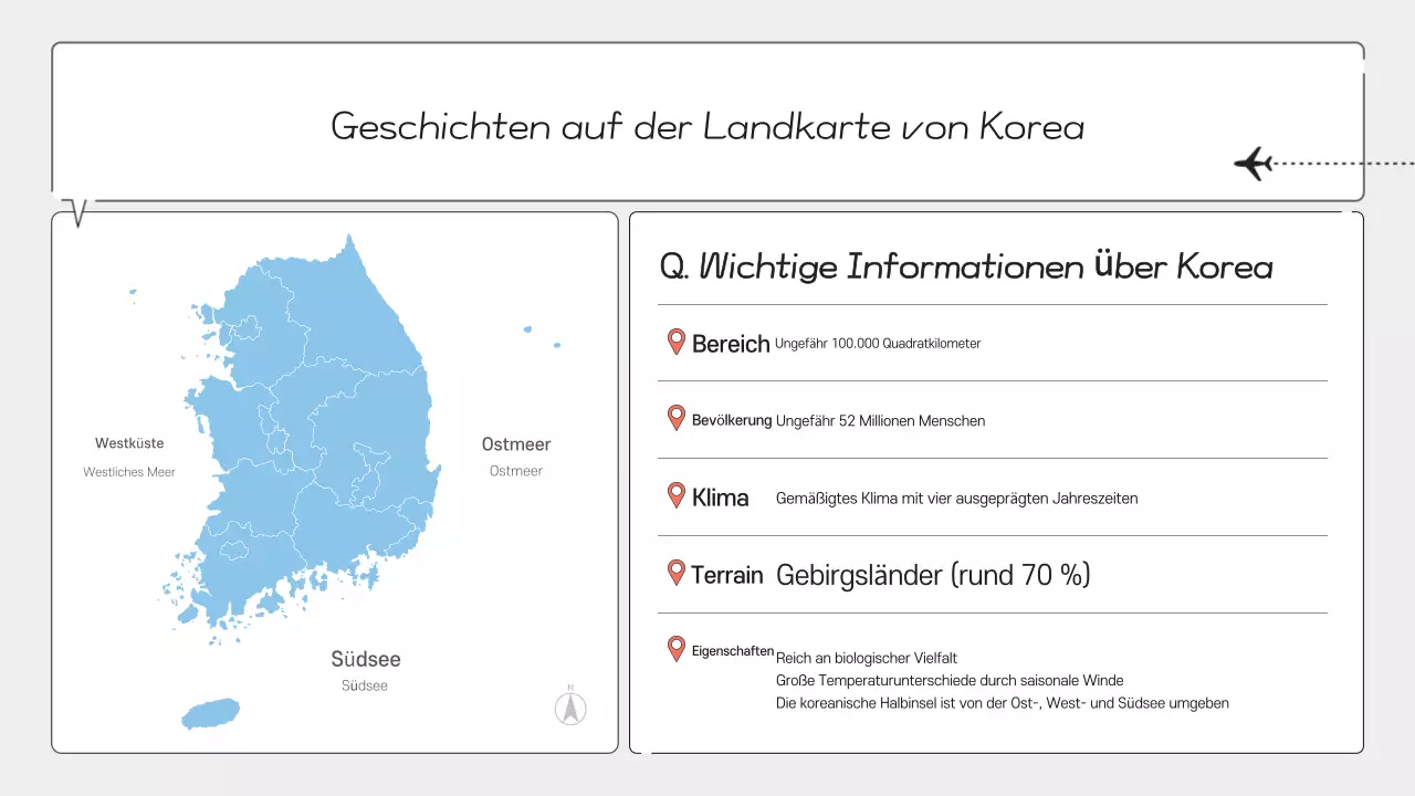 Gray Modern Geography Klassenhandbuch