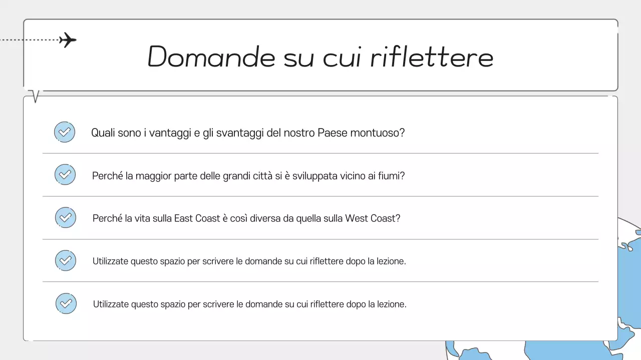 Guida alla classe di geografia moderna Gray