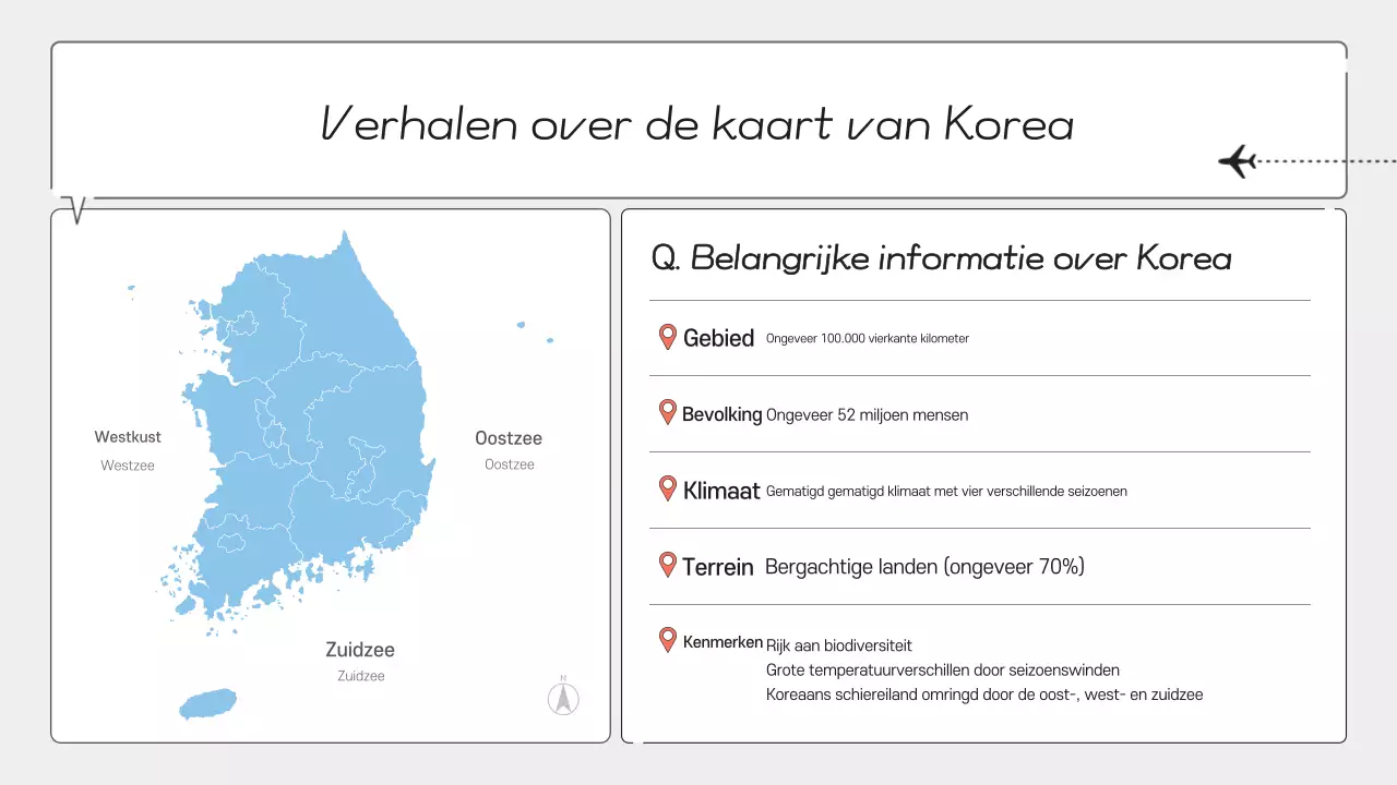 Grijze moderne geografie klasgids