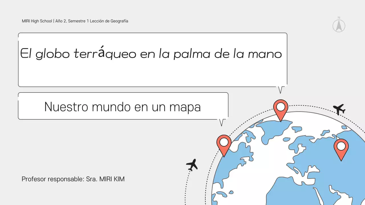 Guía de clase de geografía moderna de Gray