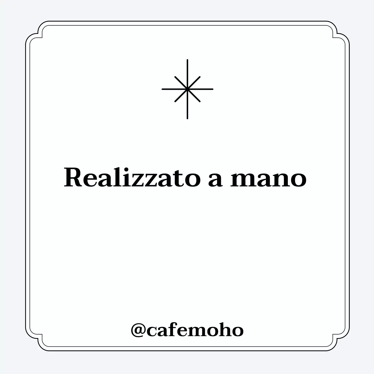 Promozione dell'artigianato semplice nero