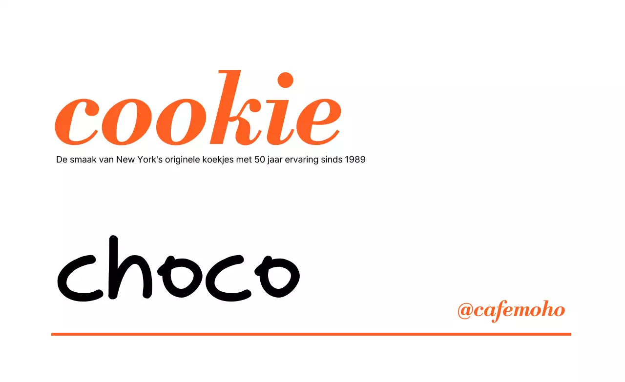 Advertentie voor een eenvoudig sinaasappeldessert