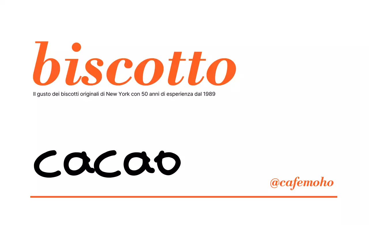 Pubblicità di dessert semplice all'arancia