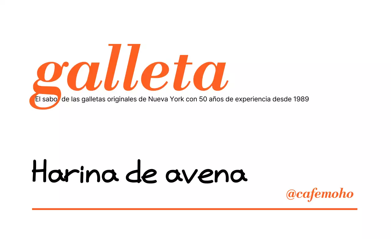 Anuncio de postre sencillo de naranja