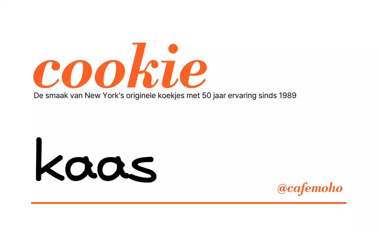 Advertentie voor een eenvoudig sinaasappeldessert