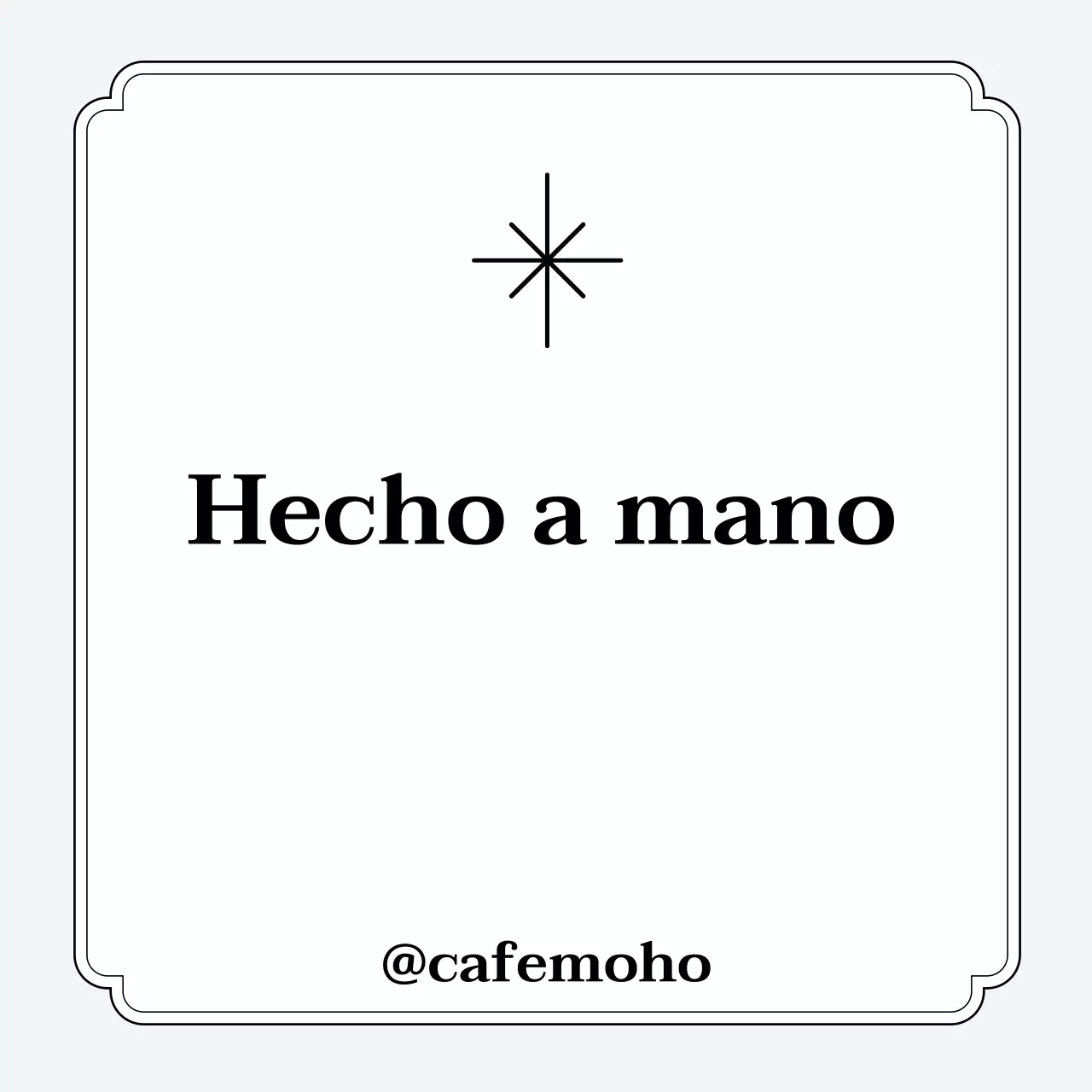 Promoción de artesanías simples negras