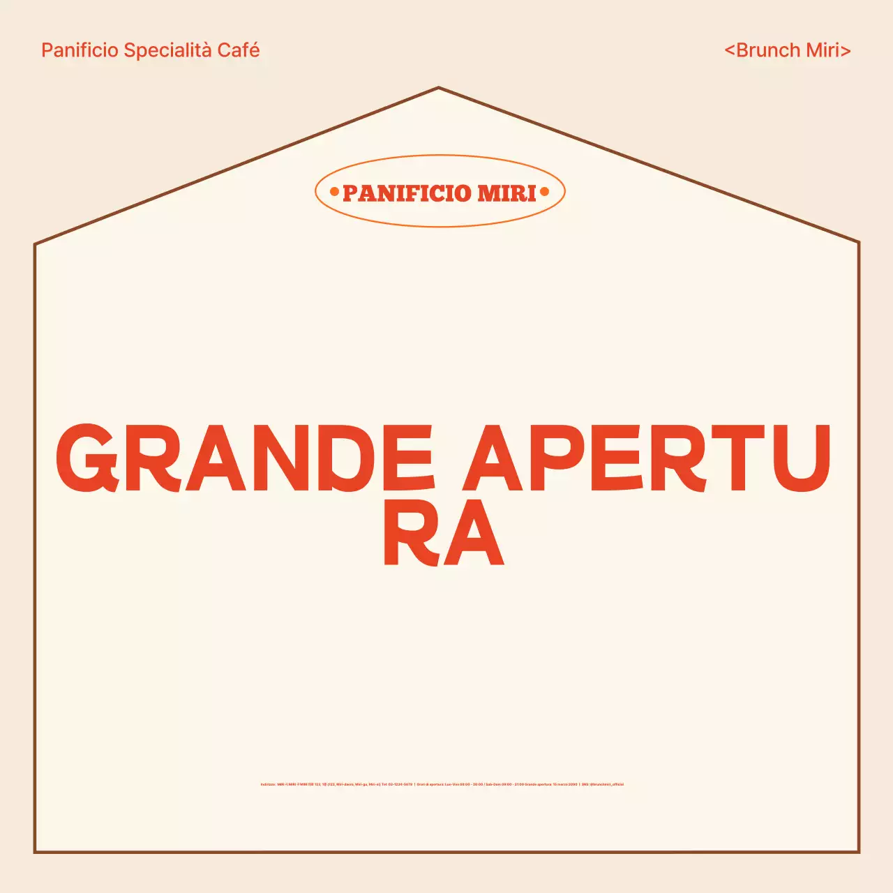 Evento di apertura della Beige Modern Bakery