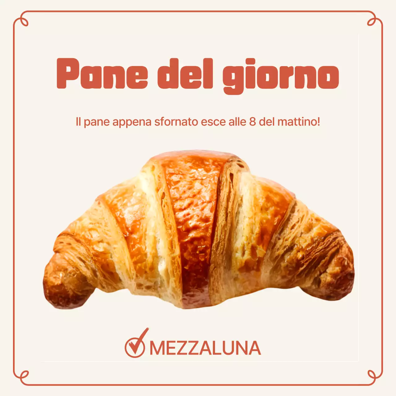 Pubblicità della Beige Simple Bakery