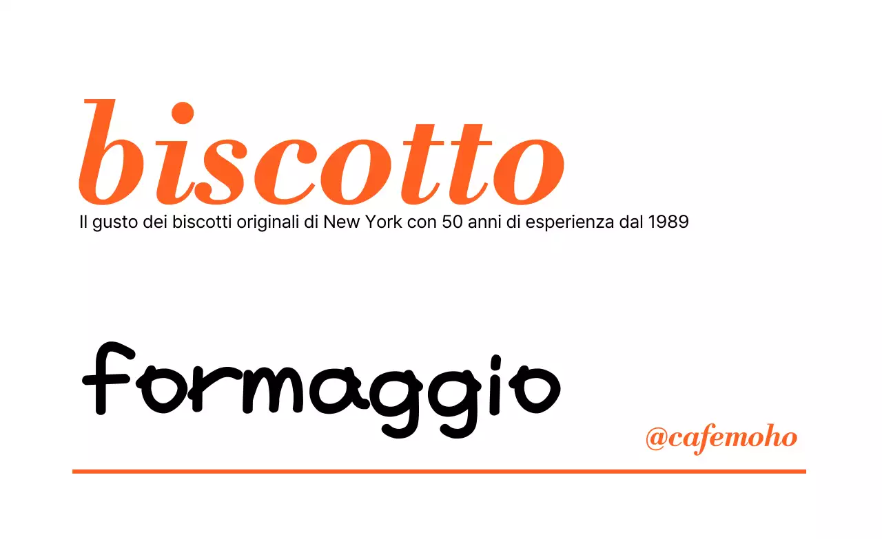 Pubblicità di dessert semplice all'arancia