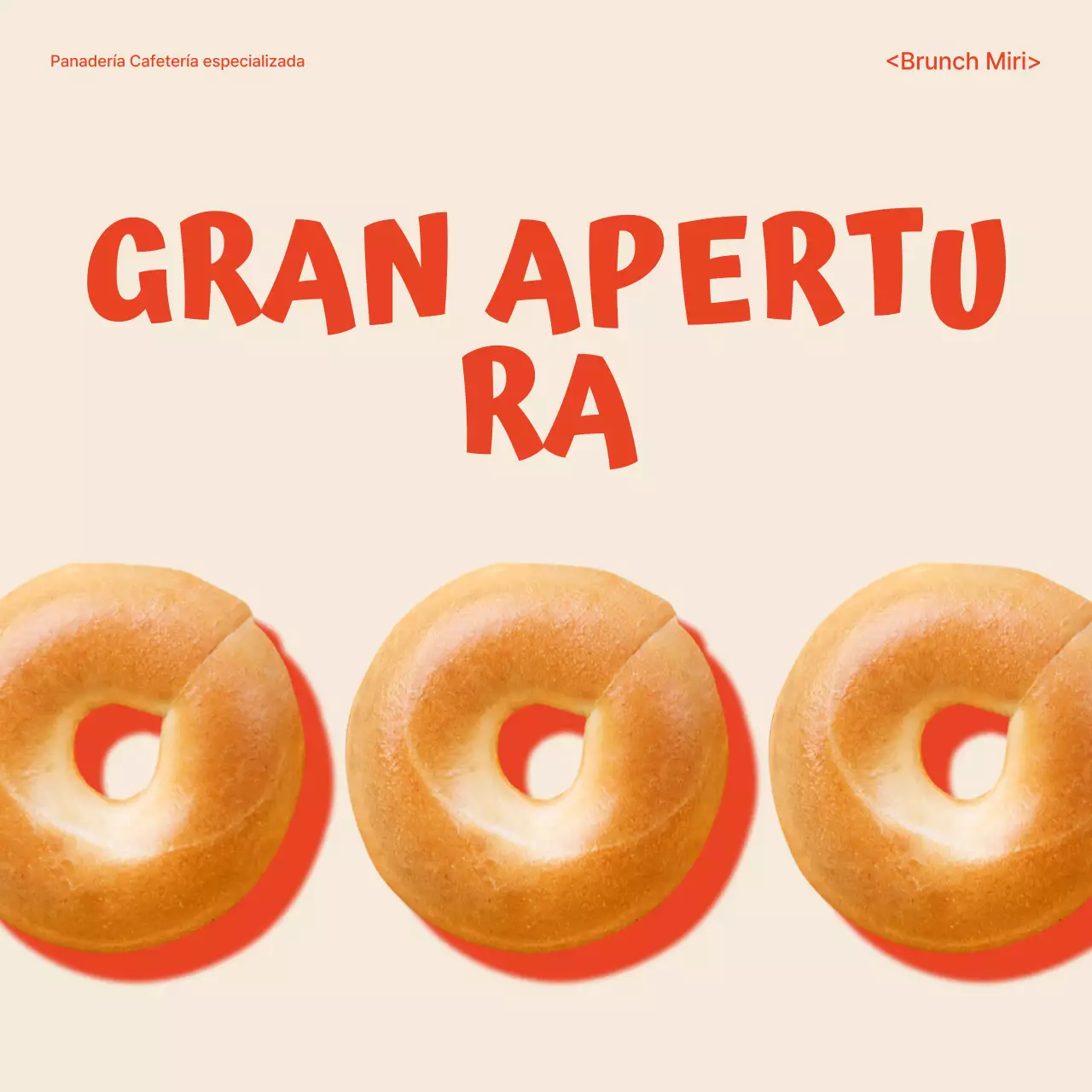 Evento de inauguración de la panadería Beige Pop