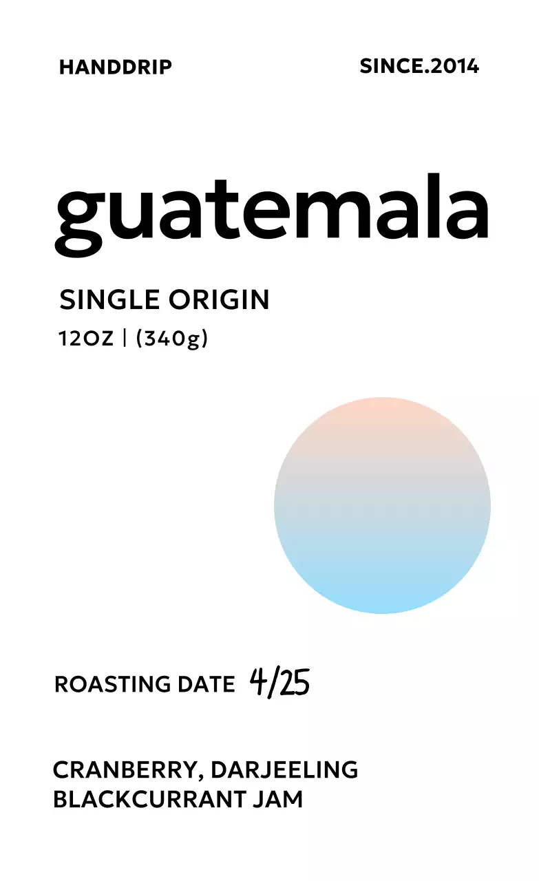 연보라 미니멀 커피 제품 소개