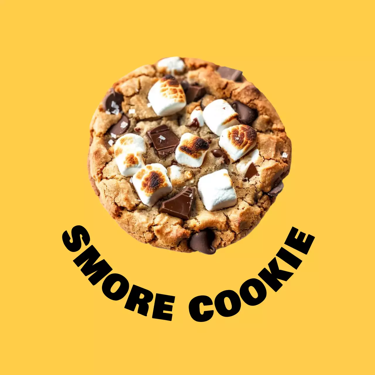 노랑 심플 쿠키 광고