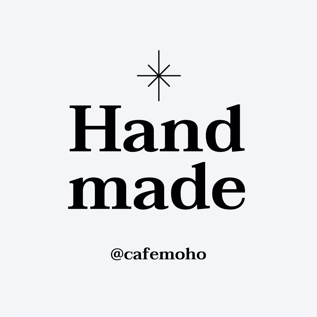 흰색 심플 수공예 홍보