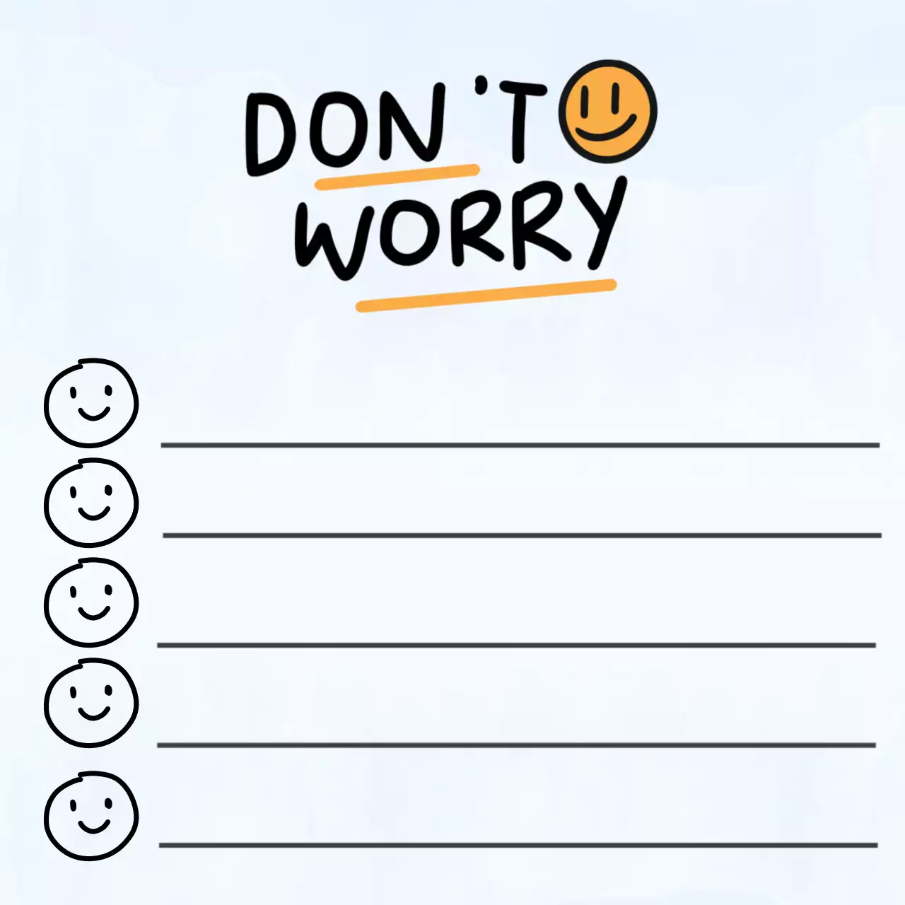 스마일 체크리스트