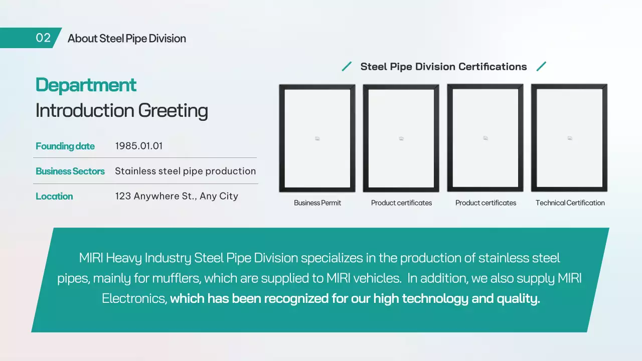 promosi otomotif geometris teal