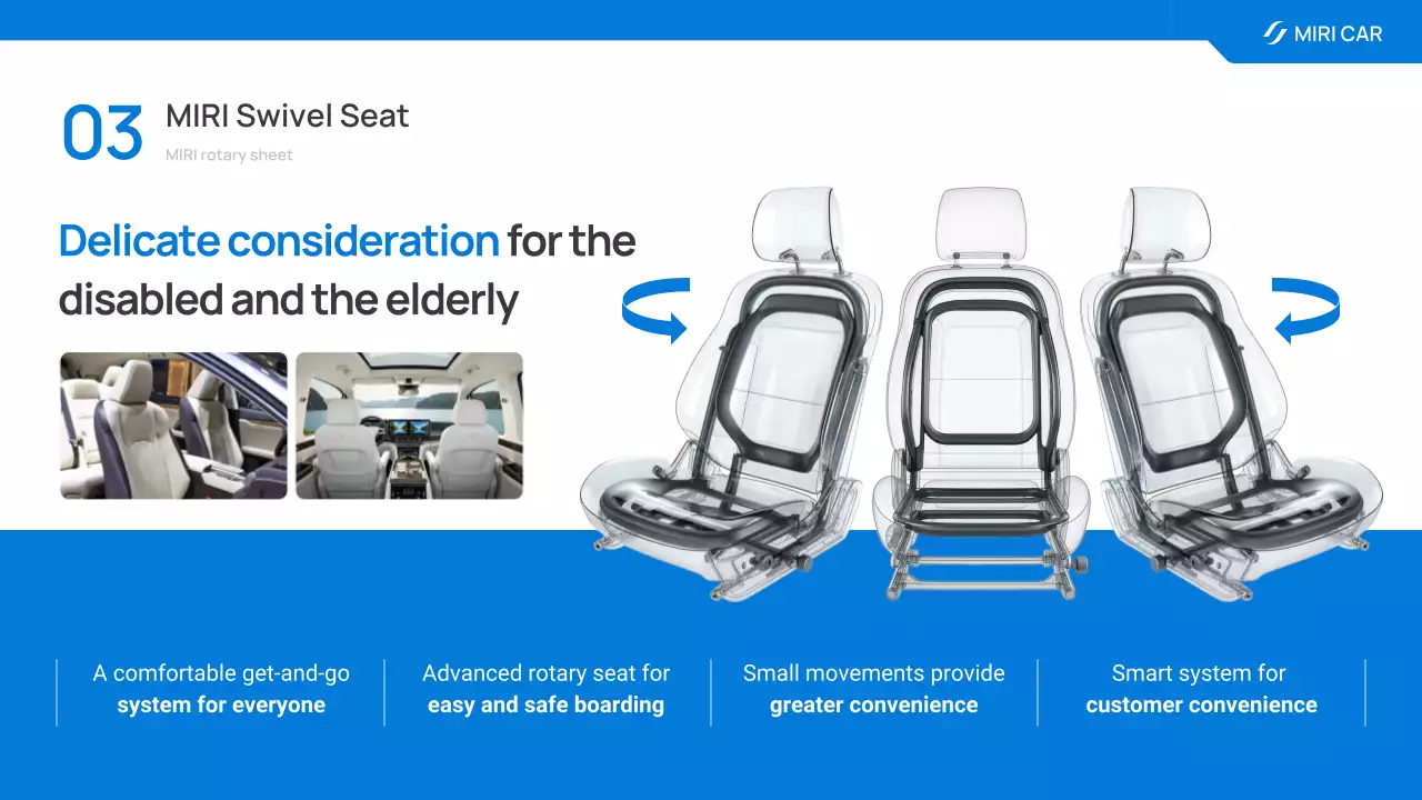 iklan penumpang modern berwarna biru