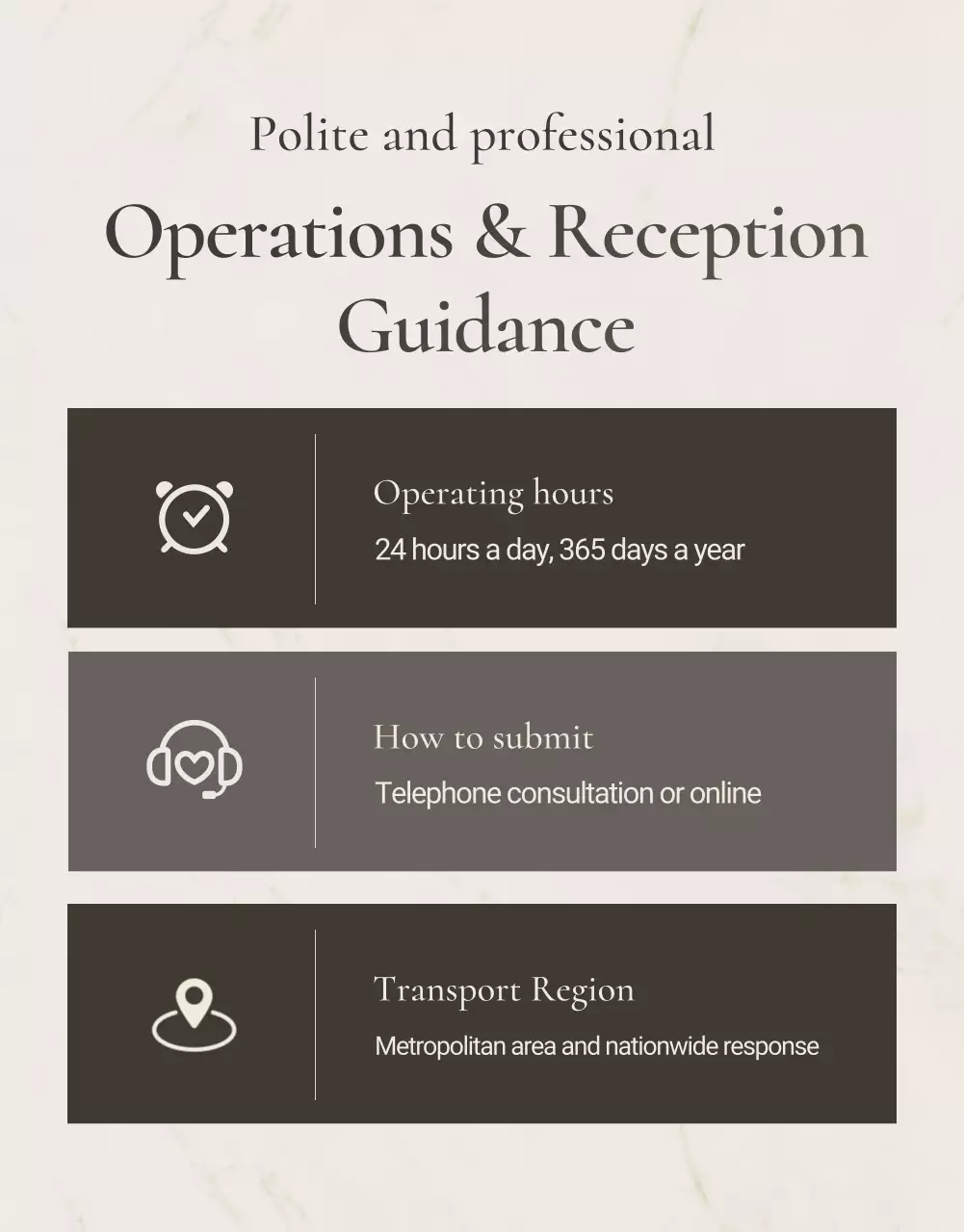 anúncio funerário elegante bege