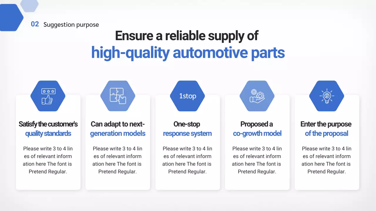 dokumen proposal logam profesional biru