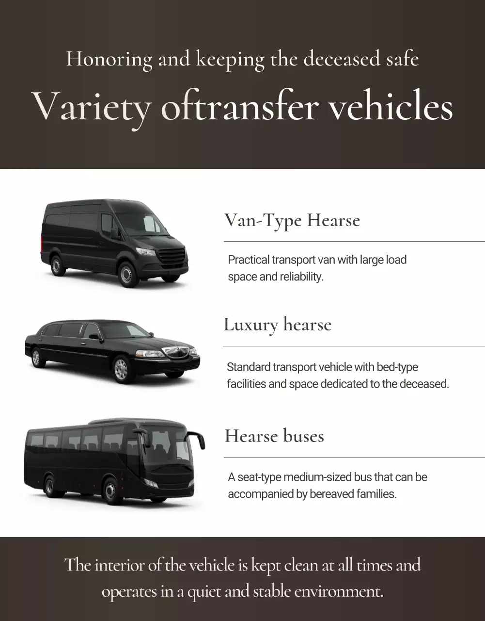 anúncio funerário elegante bege