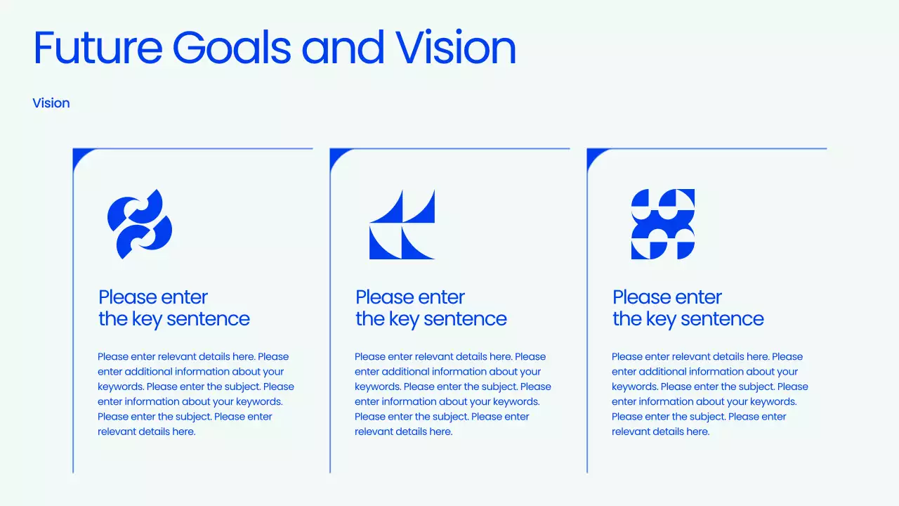 Blue Professional Town Hall Meeting Presentation