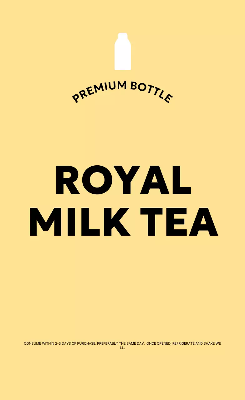 Yellow Simple Drink Guide