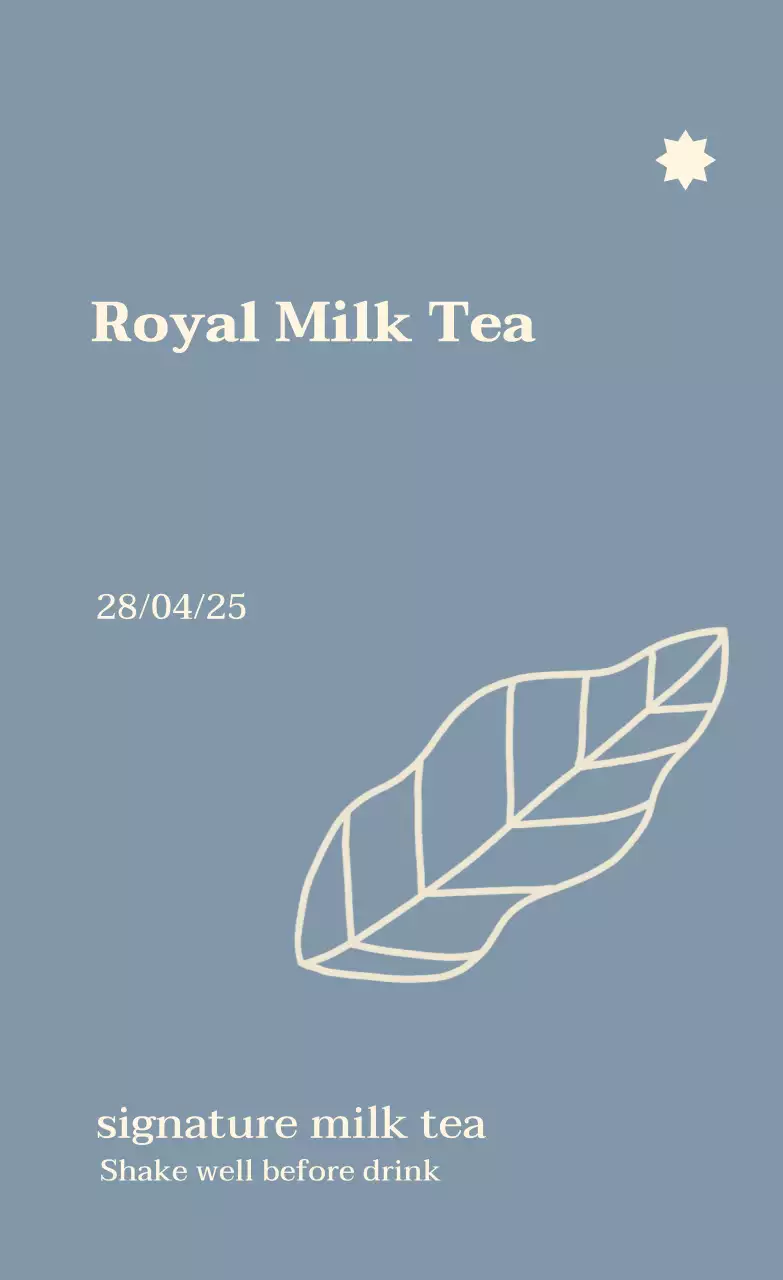 Introducing Beige Simple Beverage Products