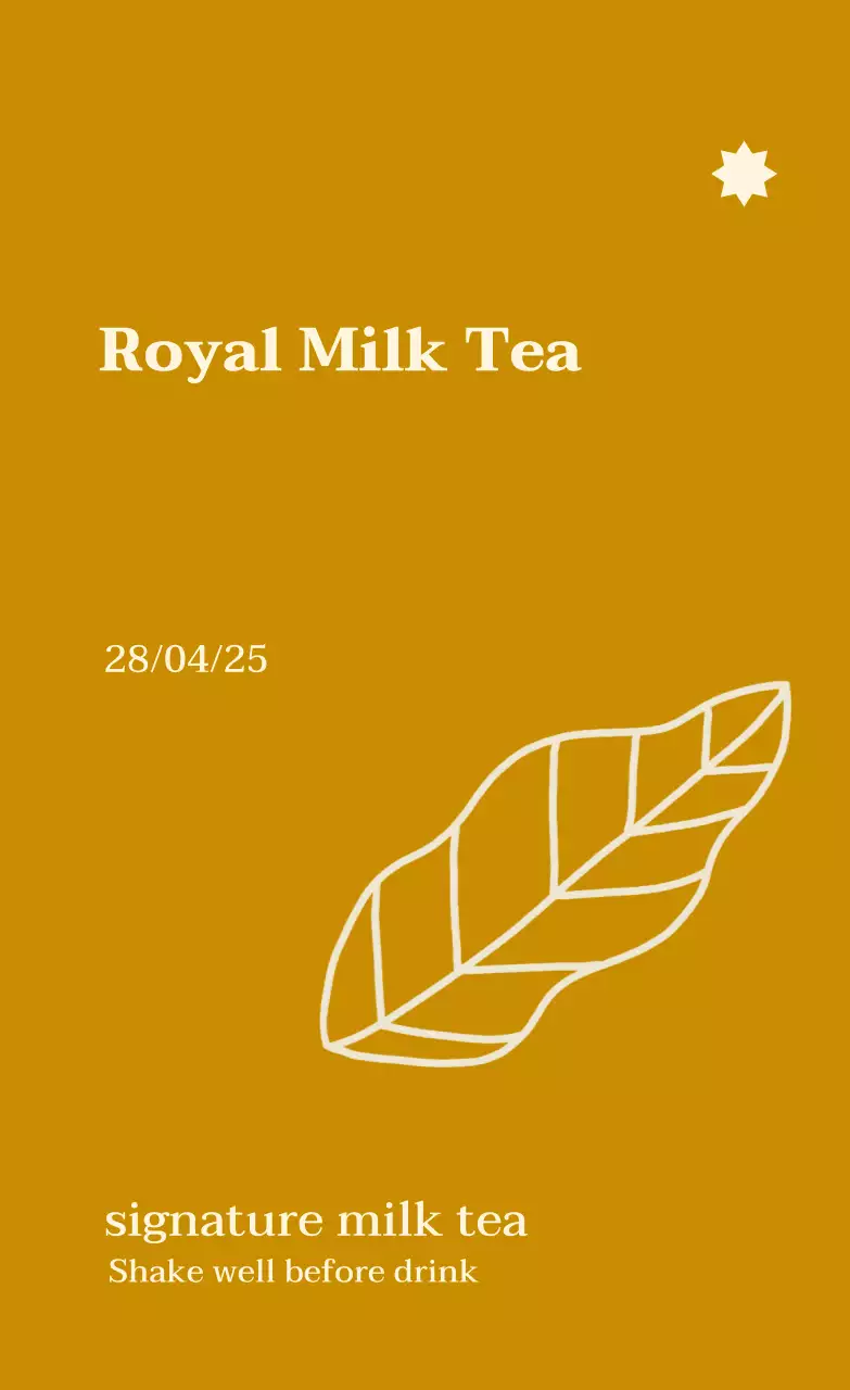 Introducing Beige Simple Beverage Products