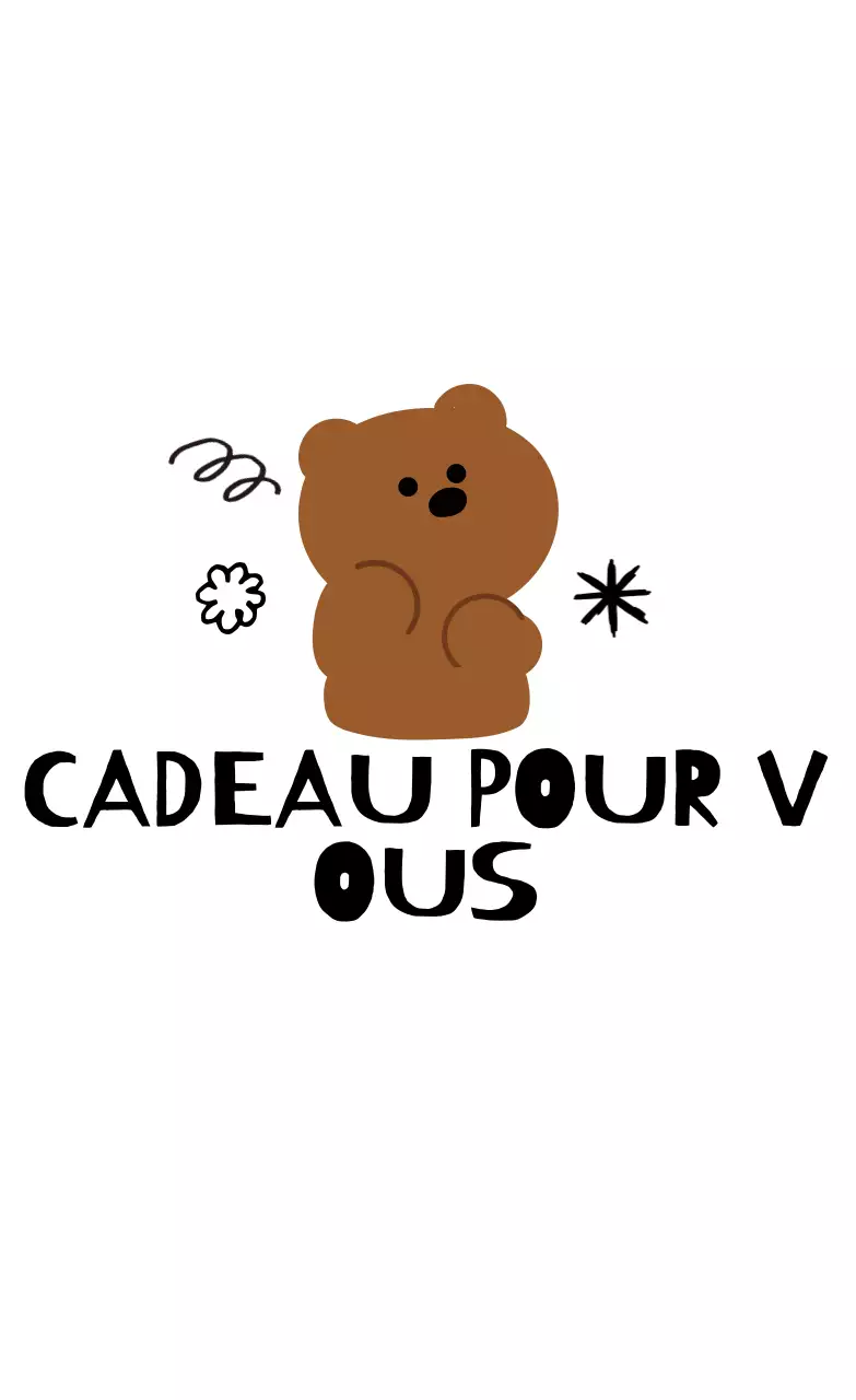 Cadeaux blancs et mignons