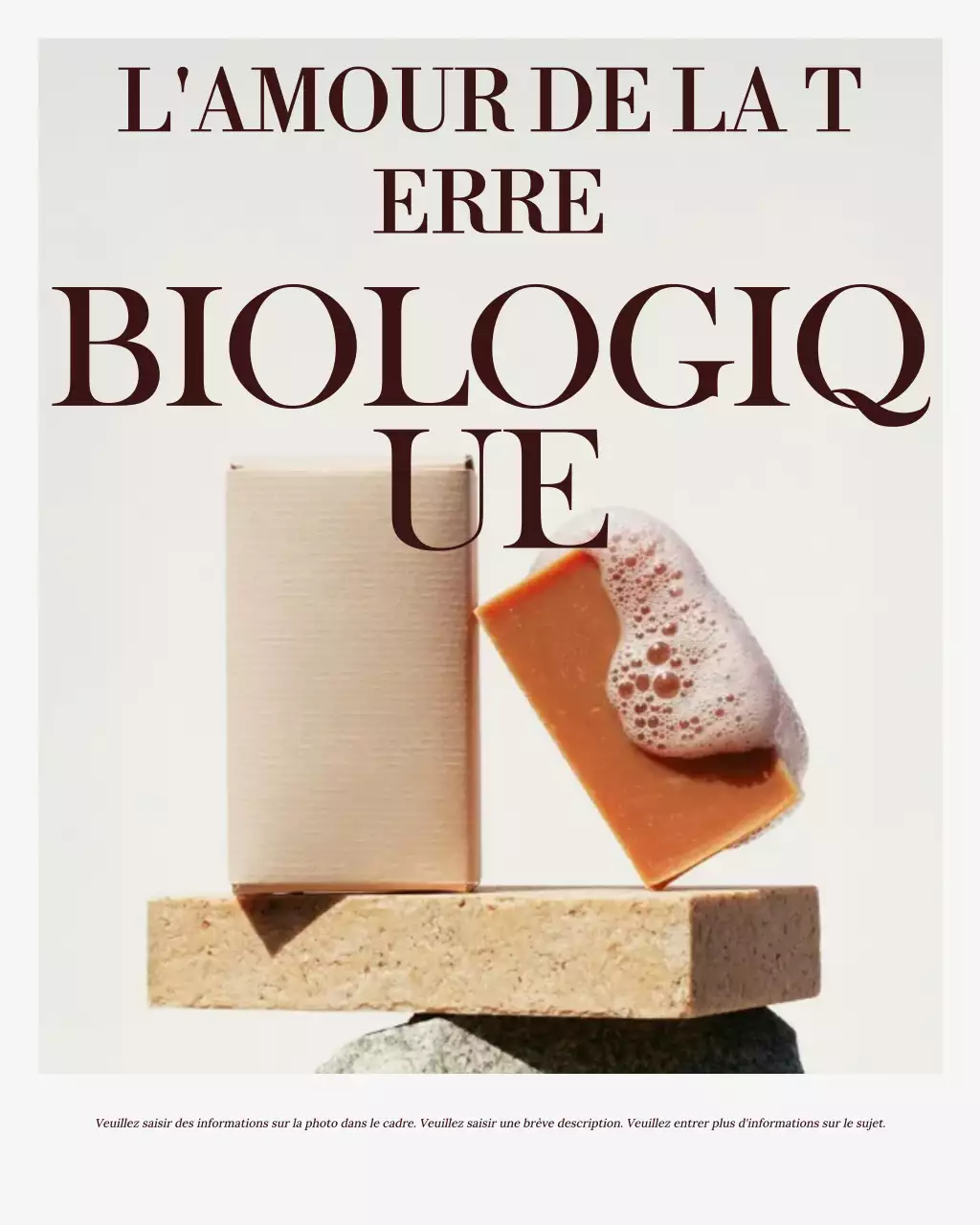 Promotion de la durabilité beige simple