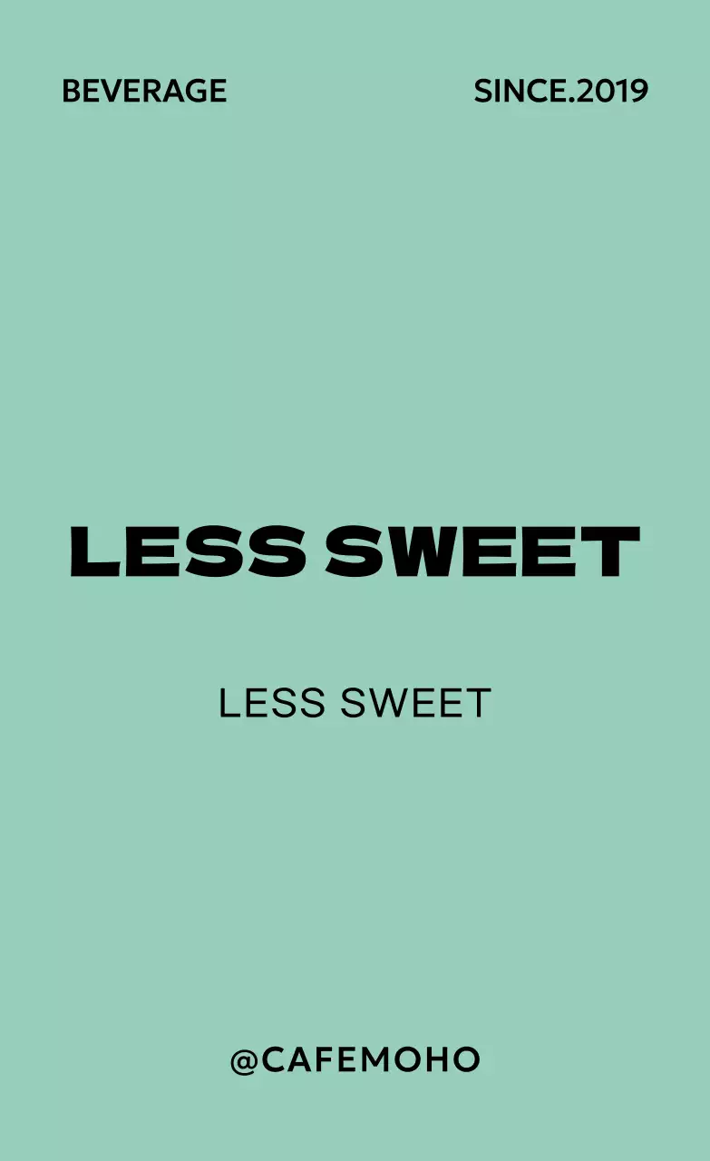 Green Minimalist Drink Ad