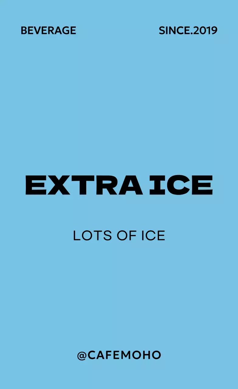 Green Minimalist Drink Ad