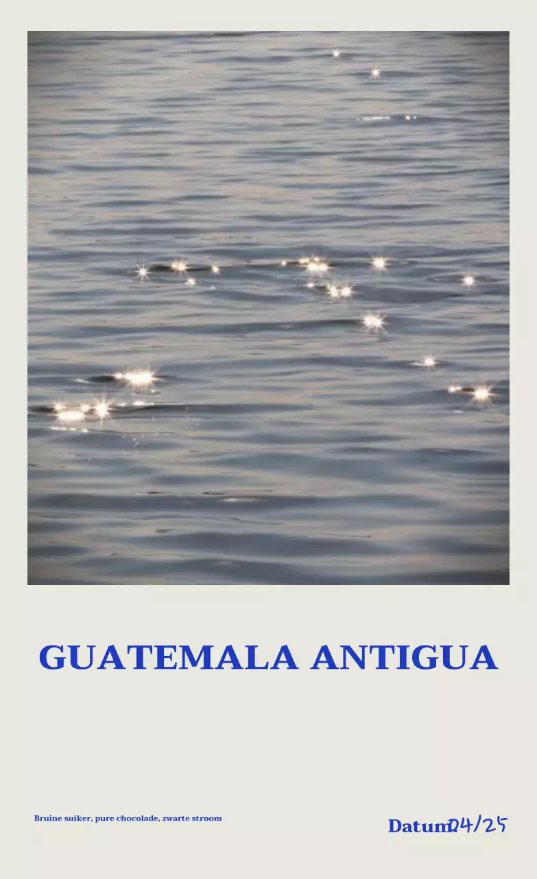 Zwart-wit vintage koffiereclame