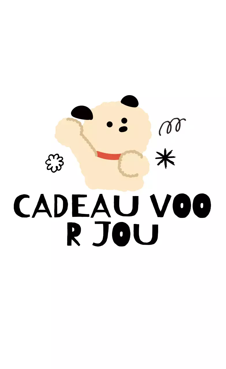 Witte schattige cadeauartikelen