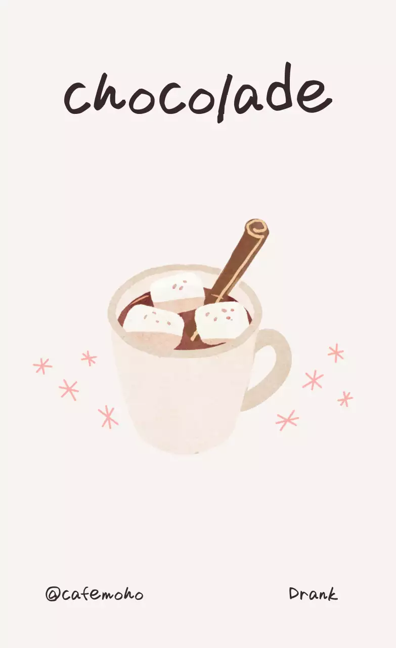 Ivory Simple Drink Poster