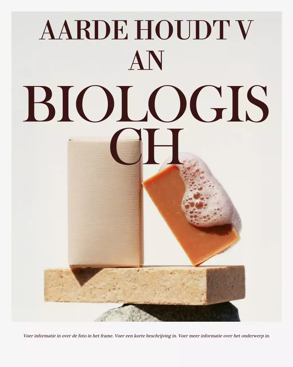 Beige Simple Duurzaamheidspromotie